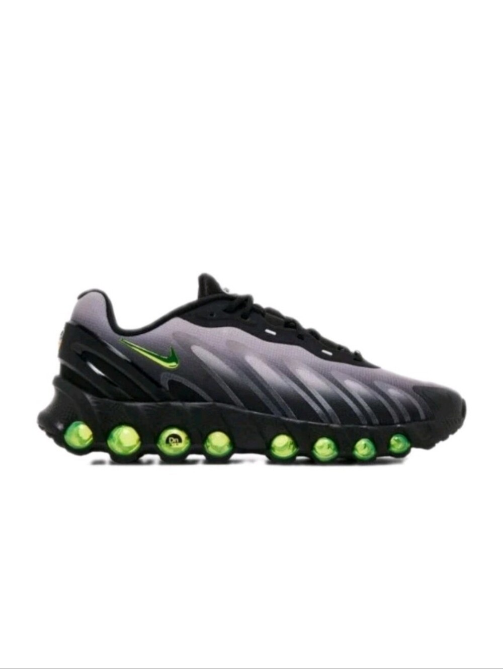 Nike Air Max DN8 Black/Volt/Light Smoke Grey Sneaker FQ7860-003 Size 9.5 Men